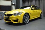 BMW M3 Sedan in Speed Yellow by Abu Dhabi Motors 2016 года